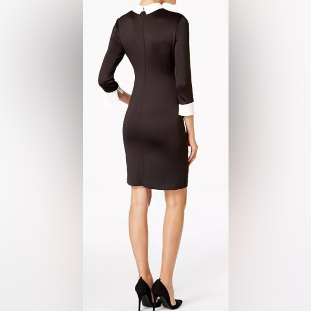 Ivanka Trump Elegant Black and White Women's Dress